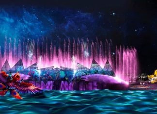 Kinh nghiệm đi xem nhạc nước Wings of Time Singapore